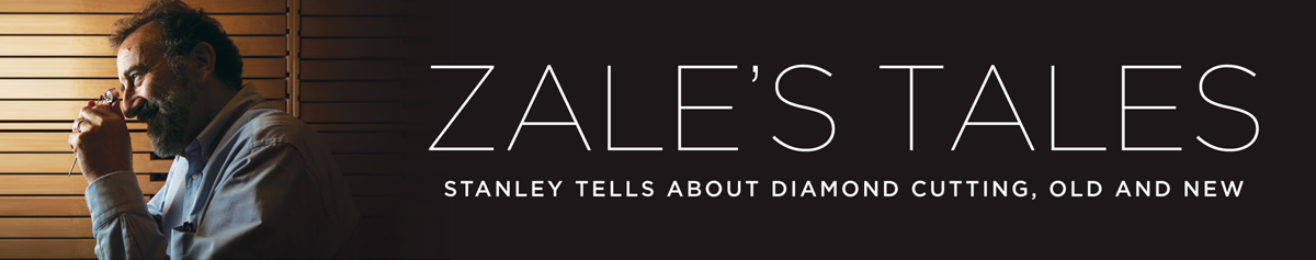 Zale's Tales Diamond Cutting Blog Header