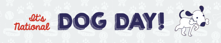 National Dog Day Blog Header