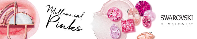 Millennial Pinks Swarovski Gemstones Blog Header