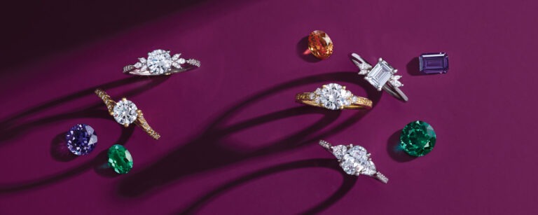 best center stones for holiday engagement rings